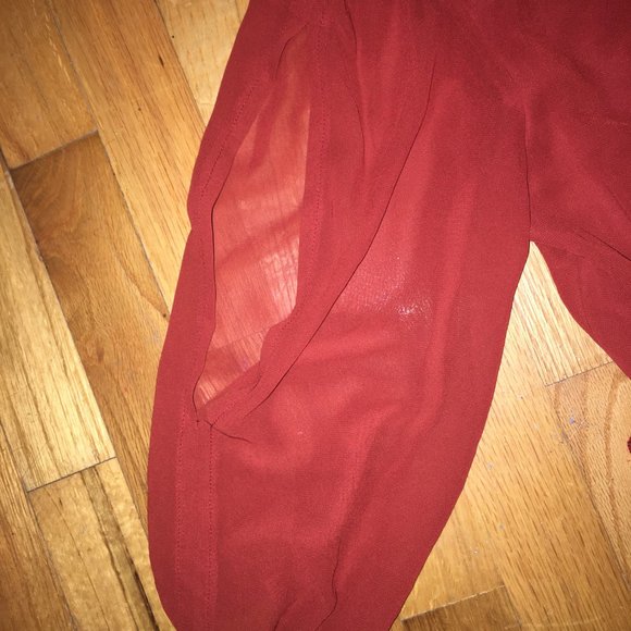 Burnt Sienna High-low Dress - Picture 3 of 6